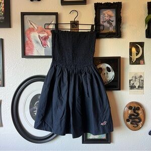 vintage y2k hollister strapless mini dress
